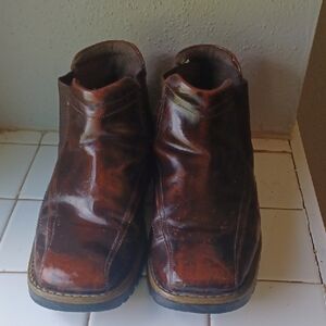 Nunn Bush Brown Leather Casual Boots